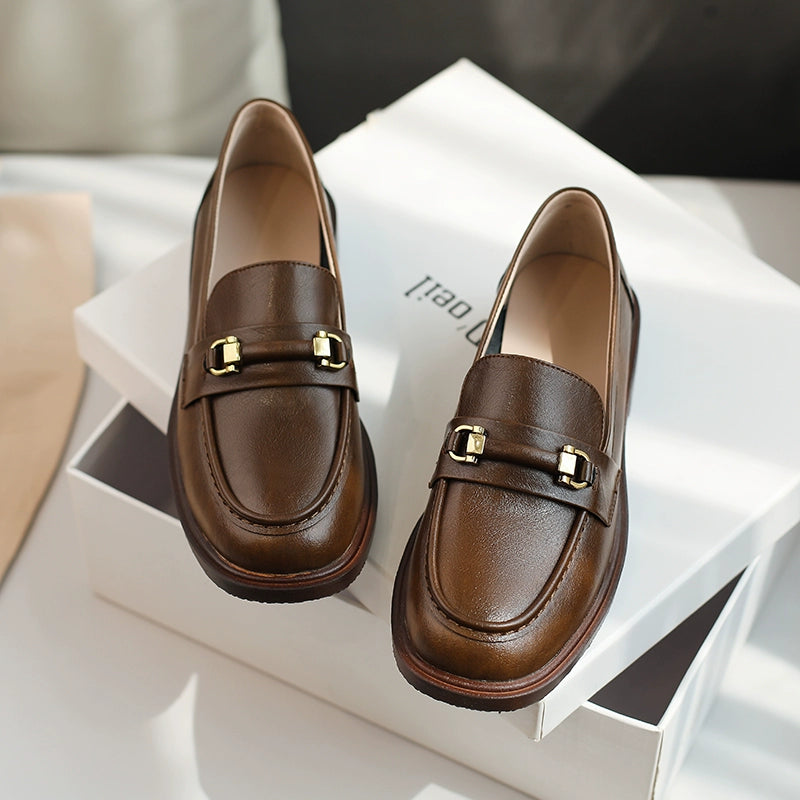 Mocassim Feminino de Couro Legítimo Beatrice