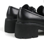 Mocassim Feminino Tratorado Preto