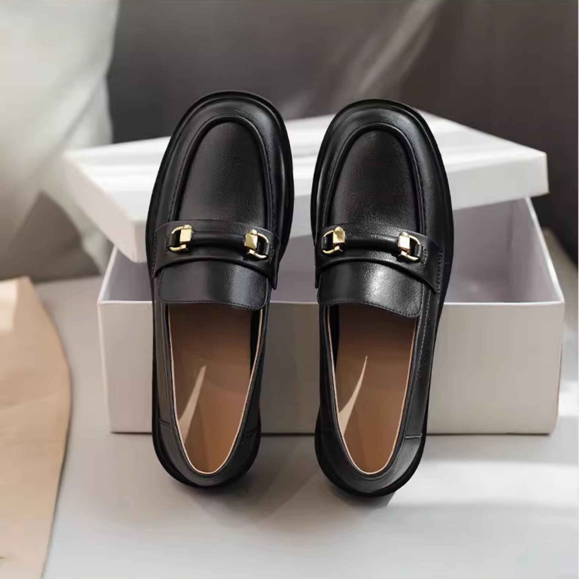 Mocassim Feminino de Couro Legítimo Beatrice