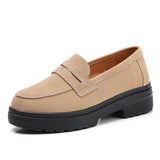 Mocassim Couro - Bege