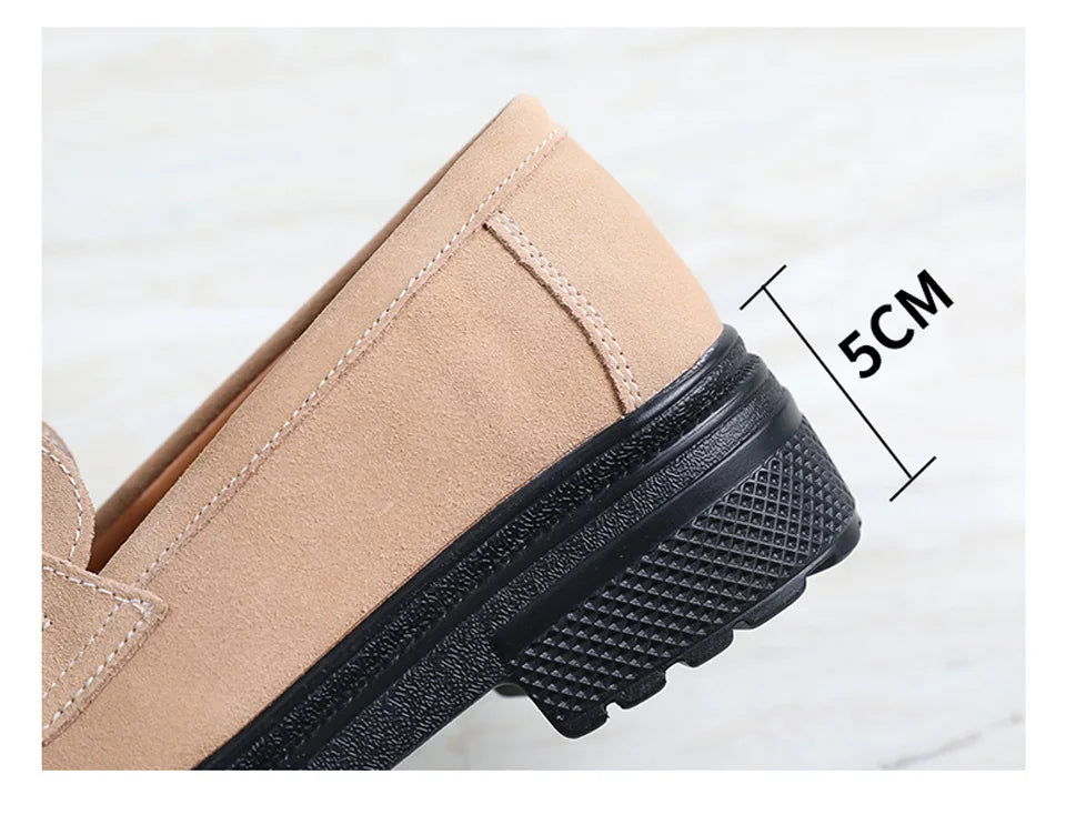 Mocassim Couro Vittoria Cielo